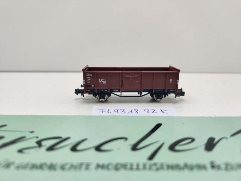 Fleischmann N DC 9318-92 off. Güterwagen Es-u aus Set / NEM / DR / OVP