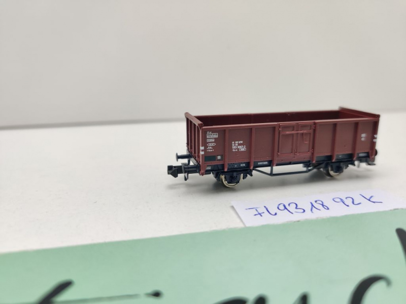 Fleischmann N DC 9318-92 off. Güterwagen Es-u aus Set / NEM / DR / OVP