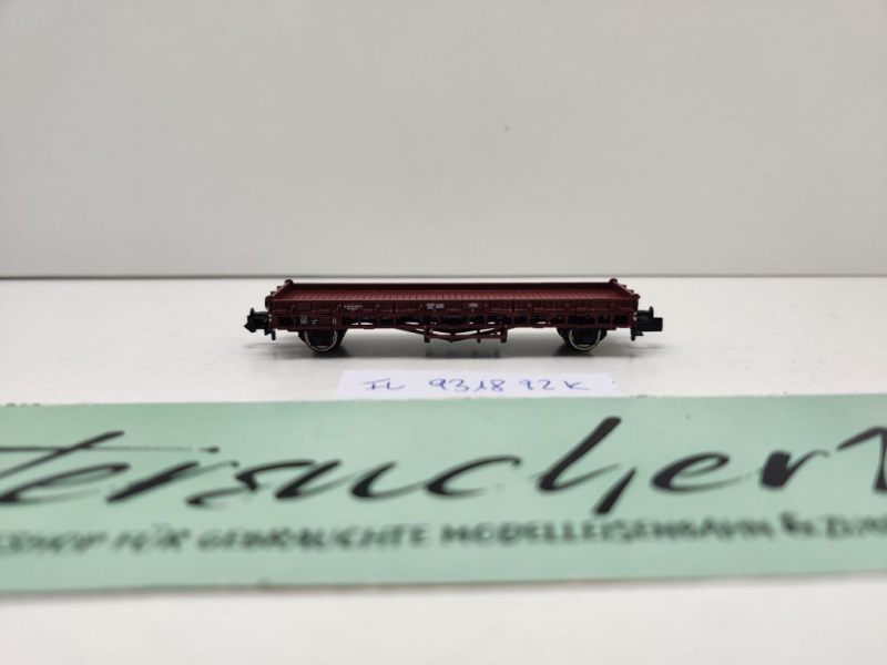 Fleischmann N DC 9318-92 Rungenwagen Kkklm aus Set / NEM / DR / OVP