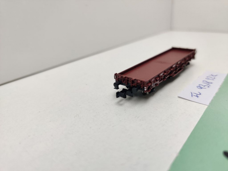 Fleischmann N DC 9318-92 Rungenwagen Kkklm aus Set / NEM / DR / OVP