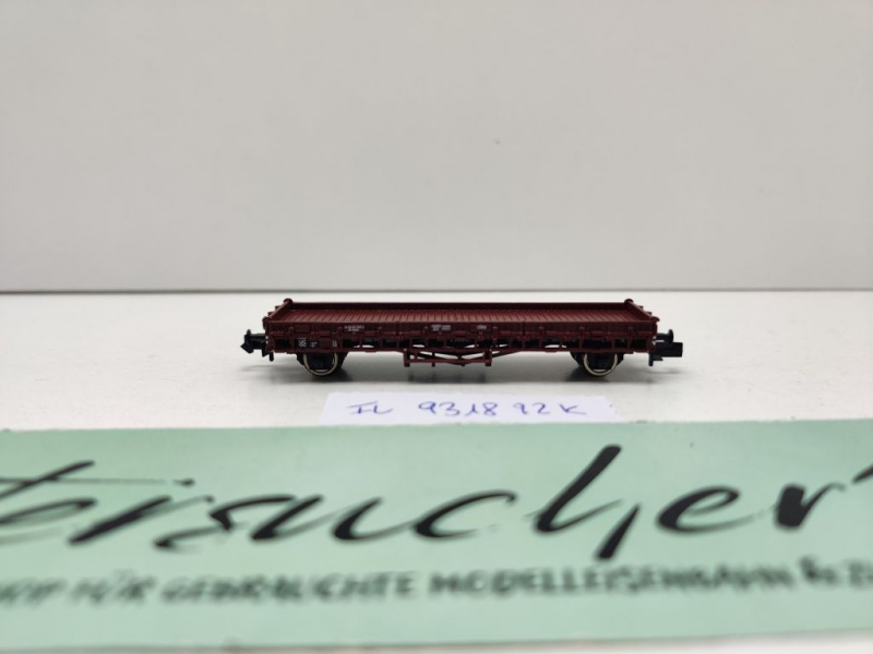 Fleischmann N DC 9318-92 Rungenwagen Kkklm aus Set / NEM / DR / OVP