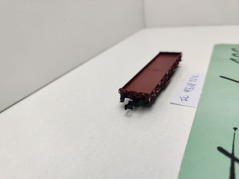Fleischmann N DC 9318-92 Rungenwagen Kkklm aus Set / NEM / DR / OVP