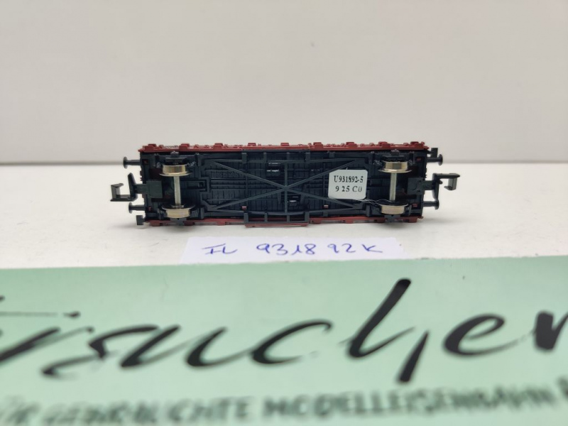 Fleischmann N DC 9318-92 Rungenwagen Kkklm aus Set / NEM / DR / OVP