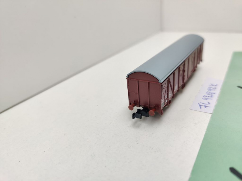 Fleischmann N DC 9318-92 ged. Güterwagen Gbs aus Set / NEM / DR / OVP