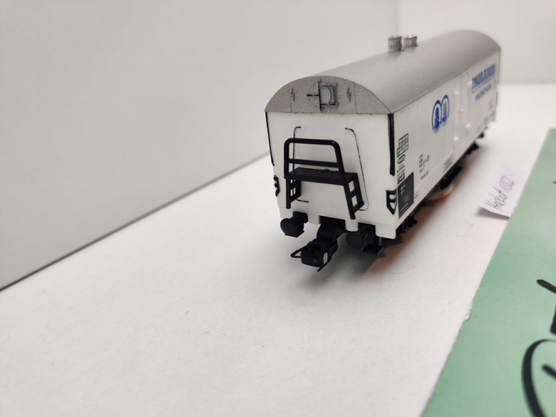 Märklin H0 AC 1352 Schienenreinigungswagen "Paulaner" Ichprss377 / DB