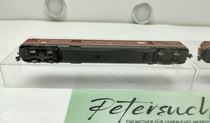 HobbyTrain N DC H2690 Akku-Trieb und Steuerwagen ETA 176 / ESA 176 DB Ep.III OVP 