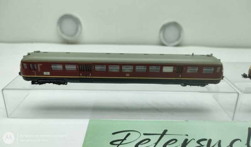 HobbyTrain N DC H2690 Akku-Trieb und Steuerwagen ETA 176 / ESA 176 DB Ep.III OVP 