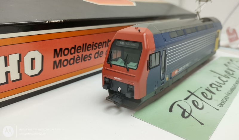 HAG H0 DC 285 / Re 450 S-Bahn  Elektrolok Analog / SBB  / OVP