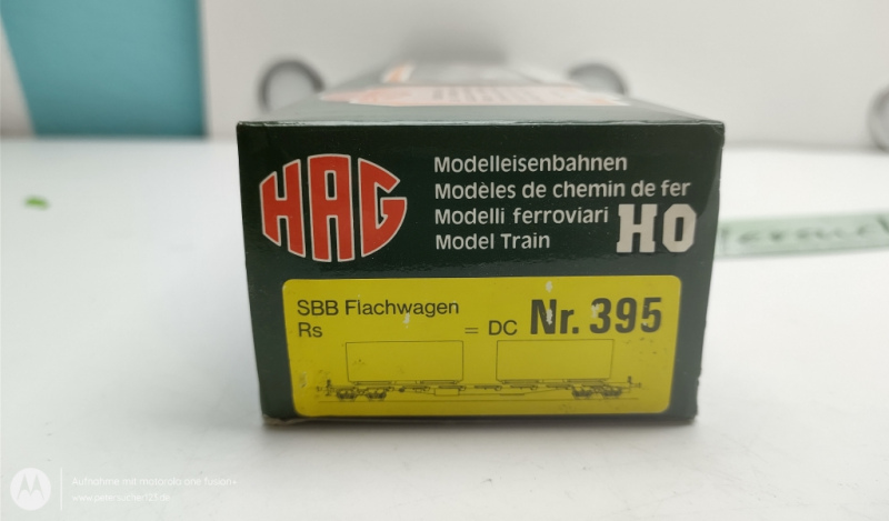 HAG H0 DC 395  Sdkmss Trag Wagen “MÖBEL PFISTER” / SBB / OVP