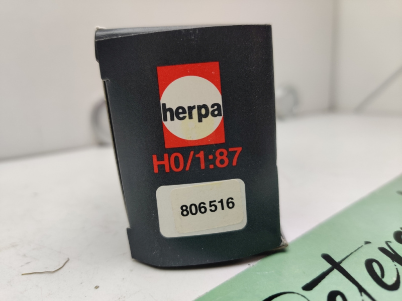 Herpa H0 / 1:87 / 806516  Mercedes Feuerwehr LKW mit Abrollcontainer / OVP