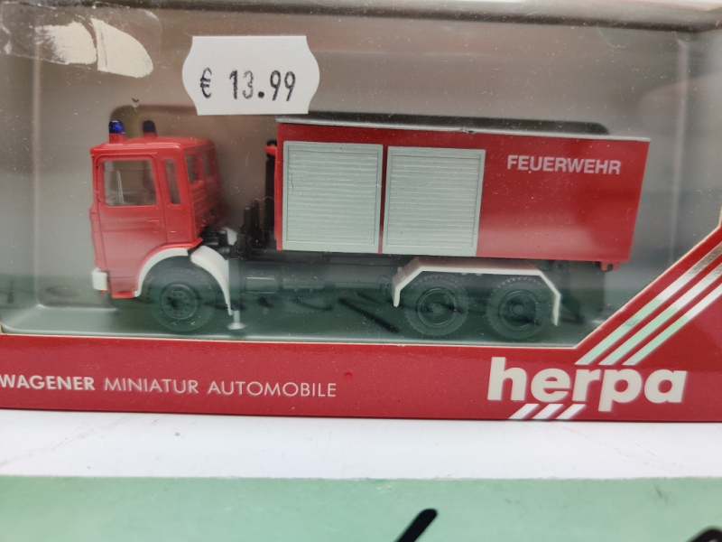 Herpa H0 / 1:87 / 820034 MAN FW Pritsche Plane / OVP