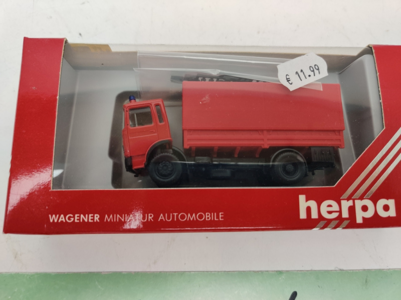 Herpa H0 / 1:87 / 820034 MAN FW Pritsche Plane / OVP