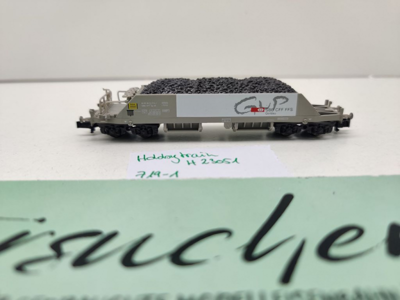 Hobbytrain N DC H23051 Schotterwagen GUP "Goldau" Xas73 / 719-1 / SBB