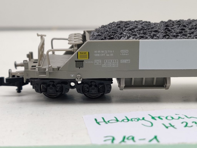 Hobbytrain N DC H23051 Schotterwagen GUP "Goldau" Xas73 / 719-1 / SBB