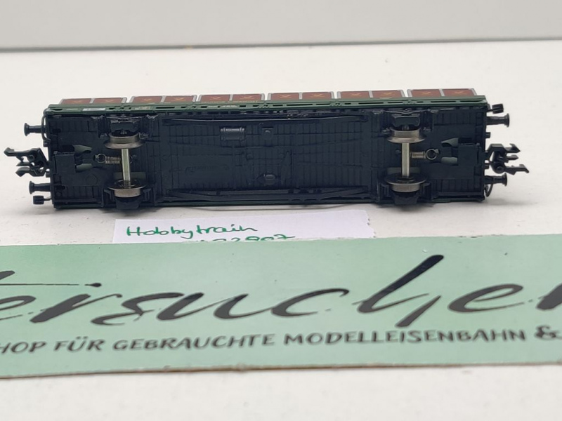Hobbytrain N DC H23807 Post-Behälterwagen Post2-t/13 / NEM / DB