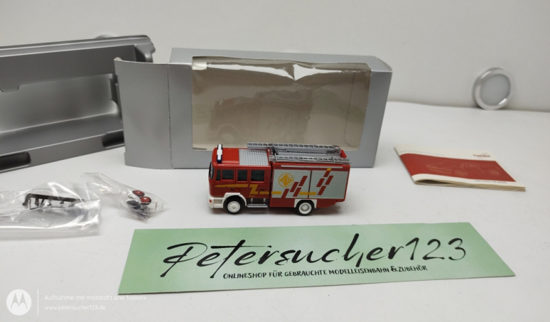 HERPA Exklusive Service H0 Ziegler  Feuerwehr ROT OVP