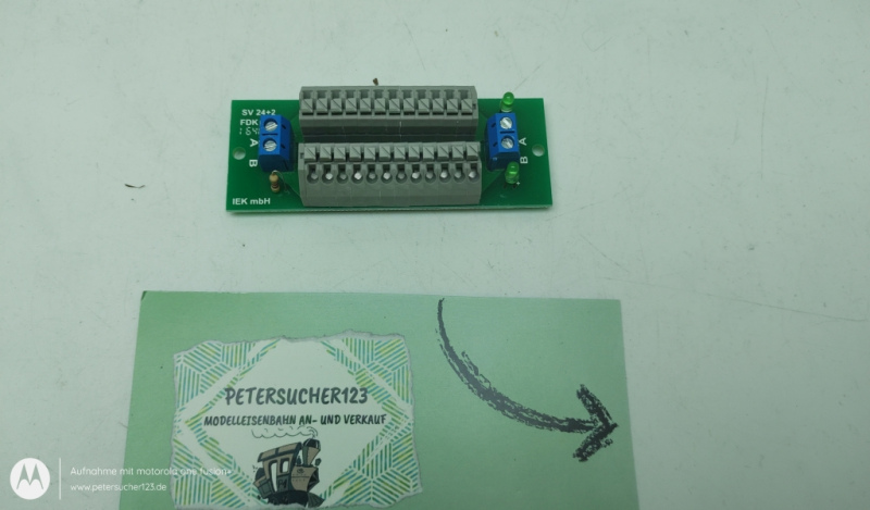 IEK Stromverteiler 24-Fach + 2 Led SV 24+2