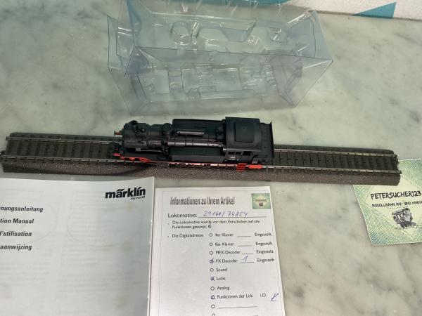 Märklin H0 29166 / BR74854 Dampflok Digital