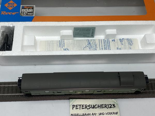 Roco H0 DC 44556 Eilzug Gepäckwagen DB Grün OVP