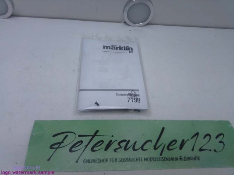 Märklin H0 7198 Stromzuführung / OVP