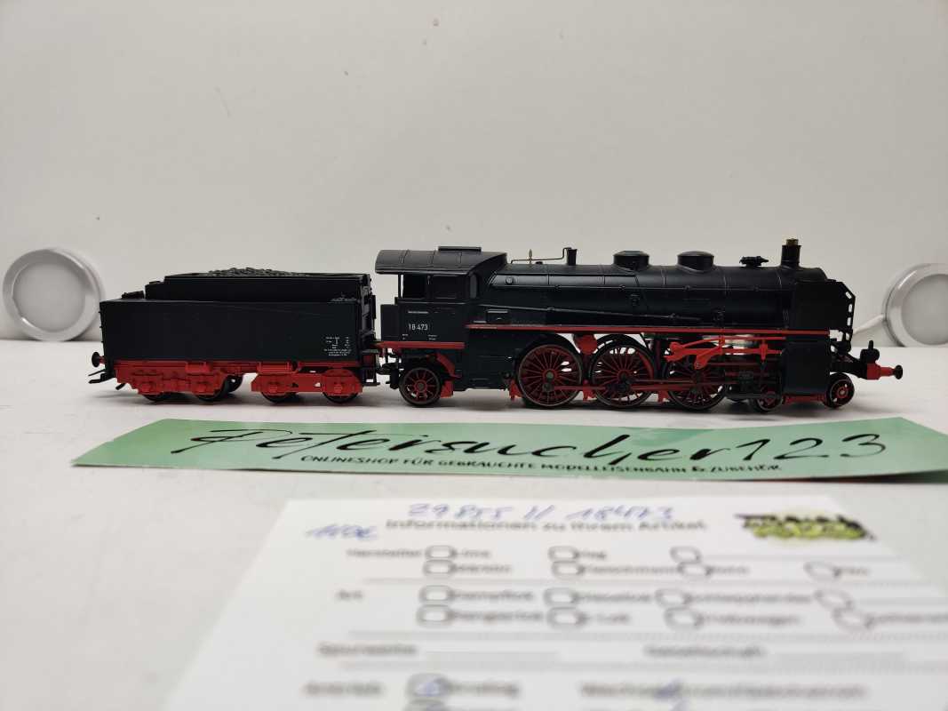 MÄRKLIN H0 AC BR18 473  / Dampflok Schlepptender / DB / Delta - Digital