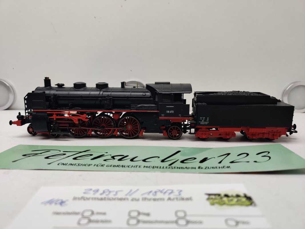 MÄRKLIN H0 AC BR18 473  / Dampflok Schlepptender / DB / Delta - Digital