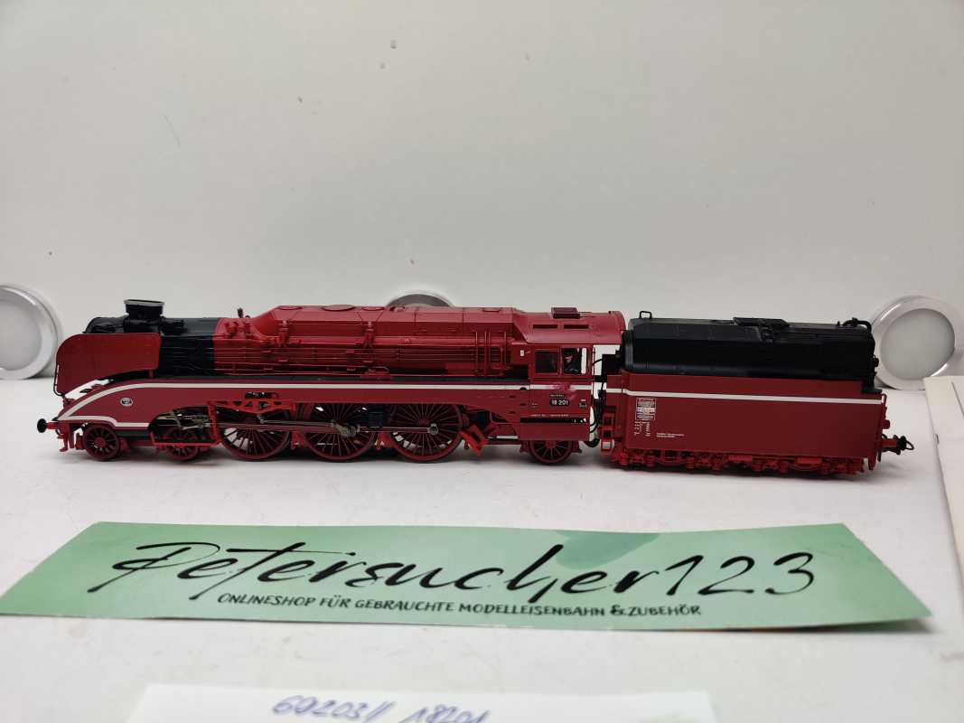 Roco H0 AC 69203 / BR18 201  / Dampflok Schlepptender / DR / DCC / Sound