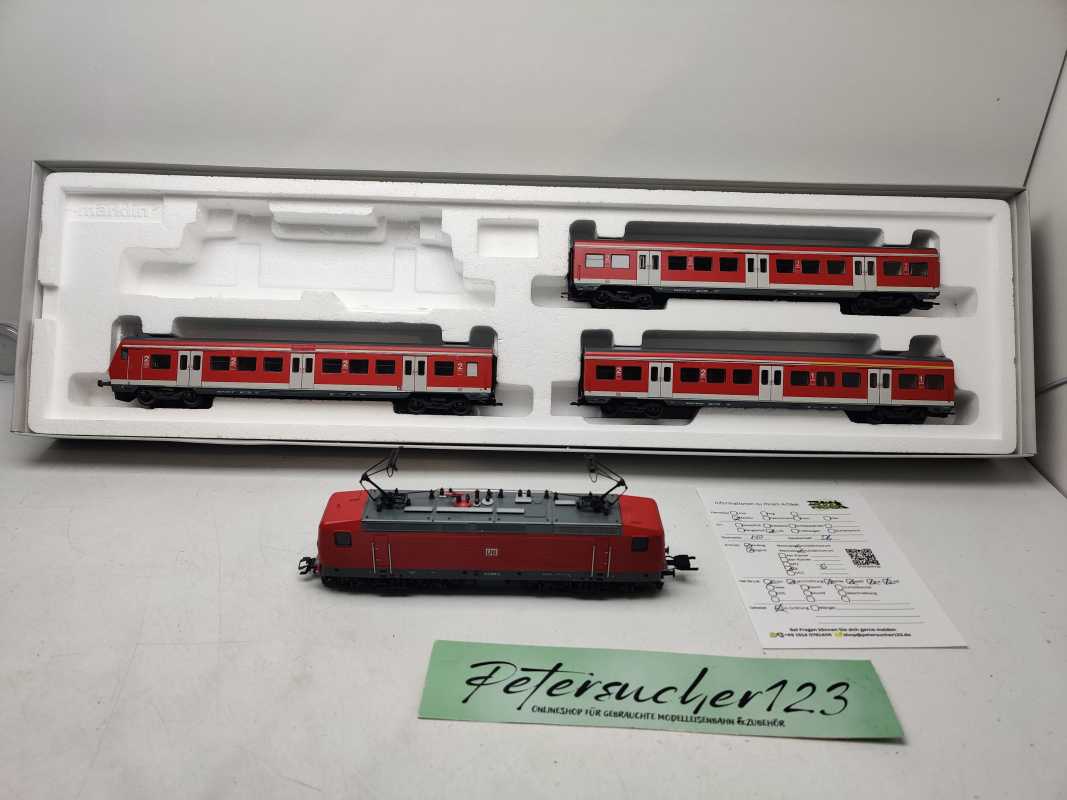 Märklin / AC / H0 / 26507 / S-Bahn-Zugpackung „Wendezug im Nahverkehr“ / DB AG/ Fx / OVP