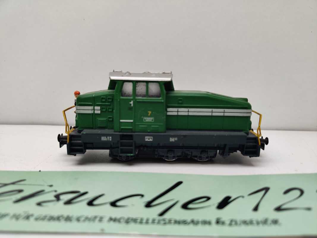 Märklin H0 AC Lok 7 Diesellok / Fx / Grün