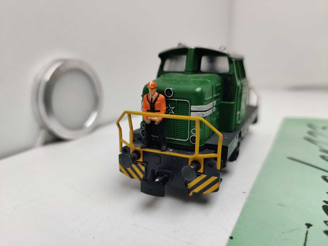 Märklin H0 AC Lok 7 Diesellok / Fx / Grün
