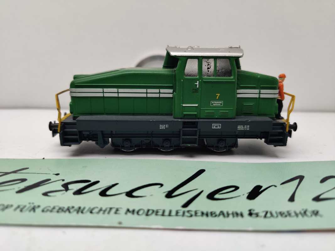 Märklin H0 AC Lok 7 Diesellok / Fx / Grün