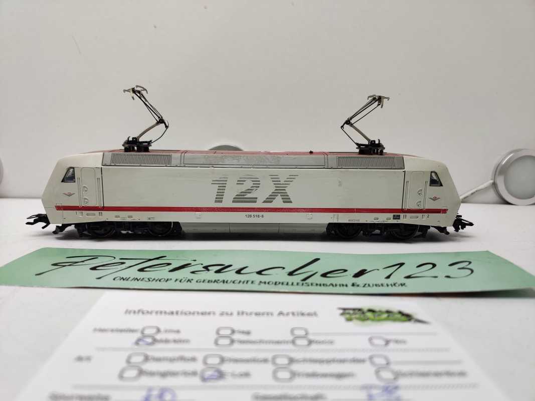 Märklin H0 AC 12x / BR128 518-8/ Elektrolokomotive / Umbau auf Mfx