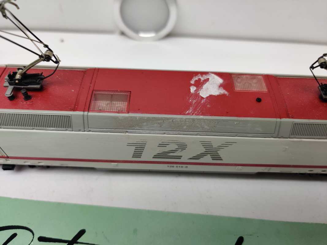 Märklin H0 AC 12x / BR128 518-8/ Elektrolokomotive / Umbau auf Mfx