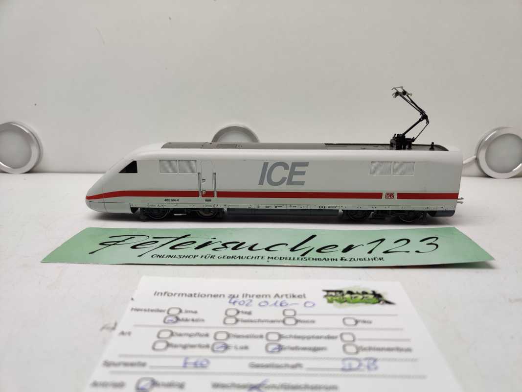 Märklin H0 AC 402 016-0 / Triebkopf / Mfx / Sound / DB / Licht in Fahrtrichtung