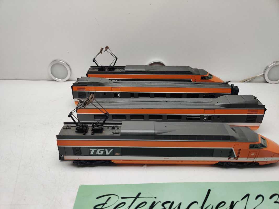Lima H0 DC TGV 16 / Hochgeschwindigkeitszuges TGV Sud-Est (Rame 16) der SNCF / Wackelkontakt