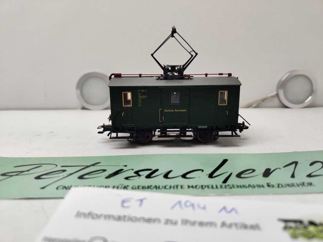 Märklin H0 AC  ET 194 11  / elektrischer Gütertriebwagen / DRG/ Delta Digital / Defekt