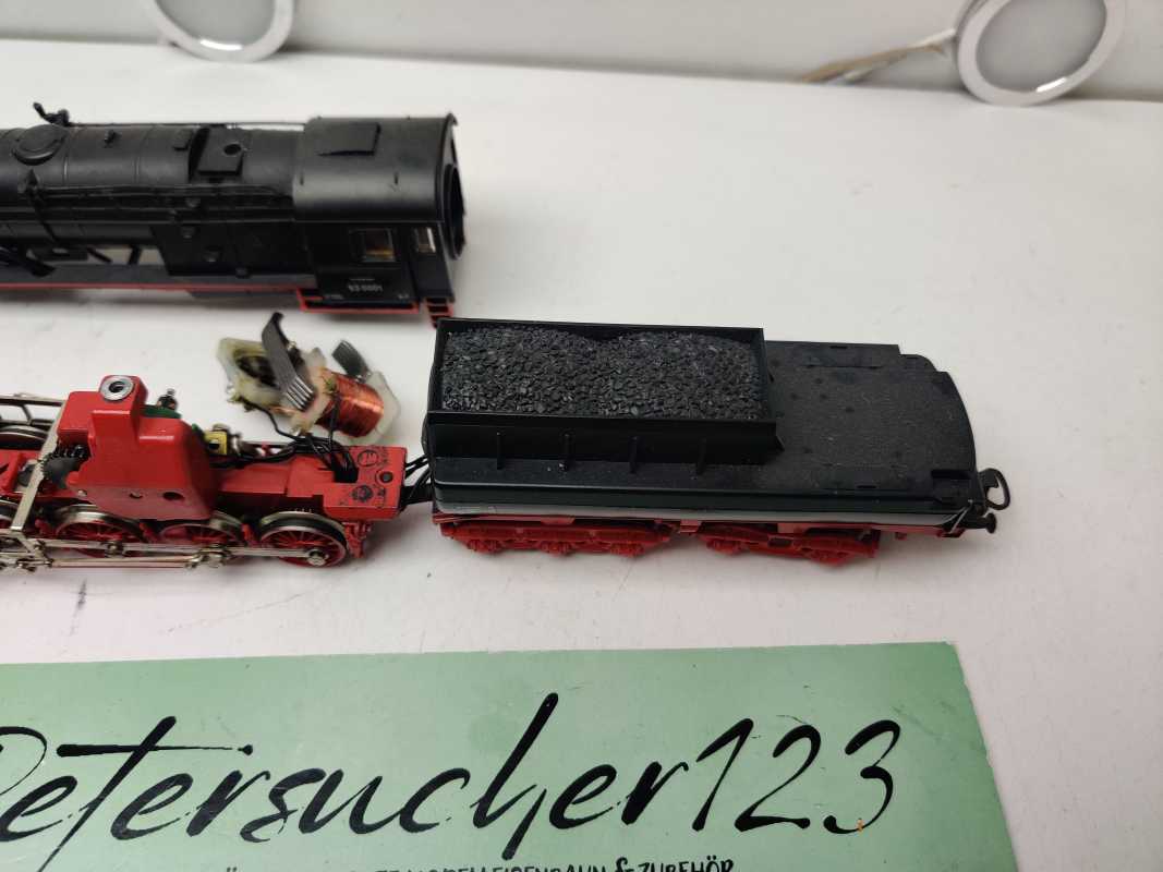Märklin H0 AC BR53 0001 / gigantische / überschwere Kriegsdampflokomotive / Bauart Mallet / Analog / Defekt