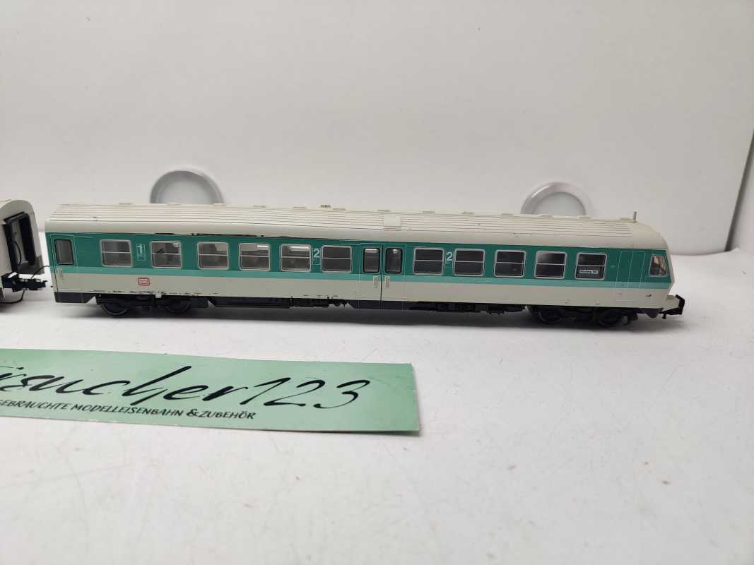 Fleischmann H0 DC BR614 052-9 / BR614 051-1 Triebwagen / Mint / DB / Analog