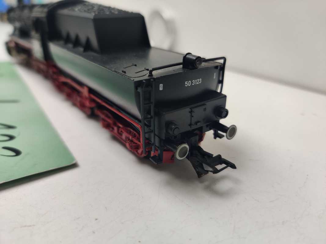 Fleischmann H0 DC 4176 / BR50 3123  / Schlepptender-Dampflokomotive / DB / Analog