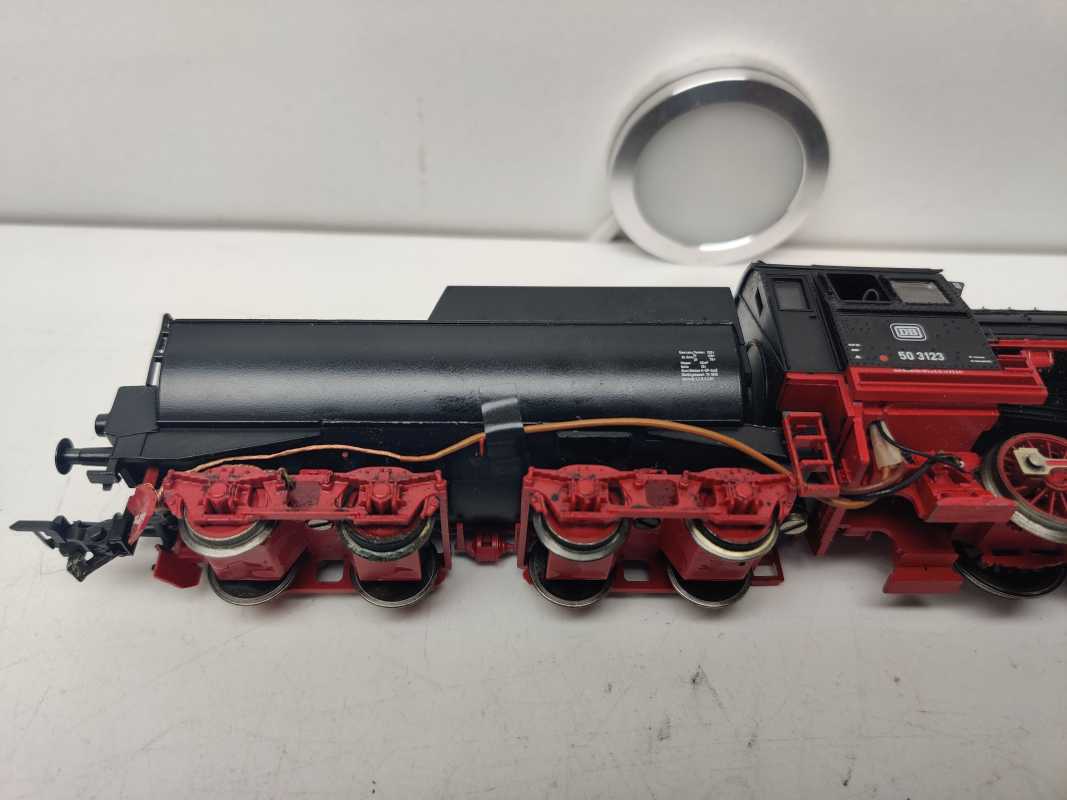 Fleischmann H0 DC 4176 / BR50 3123  / Schlepptender-Dampflokomotive / DB / Analog