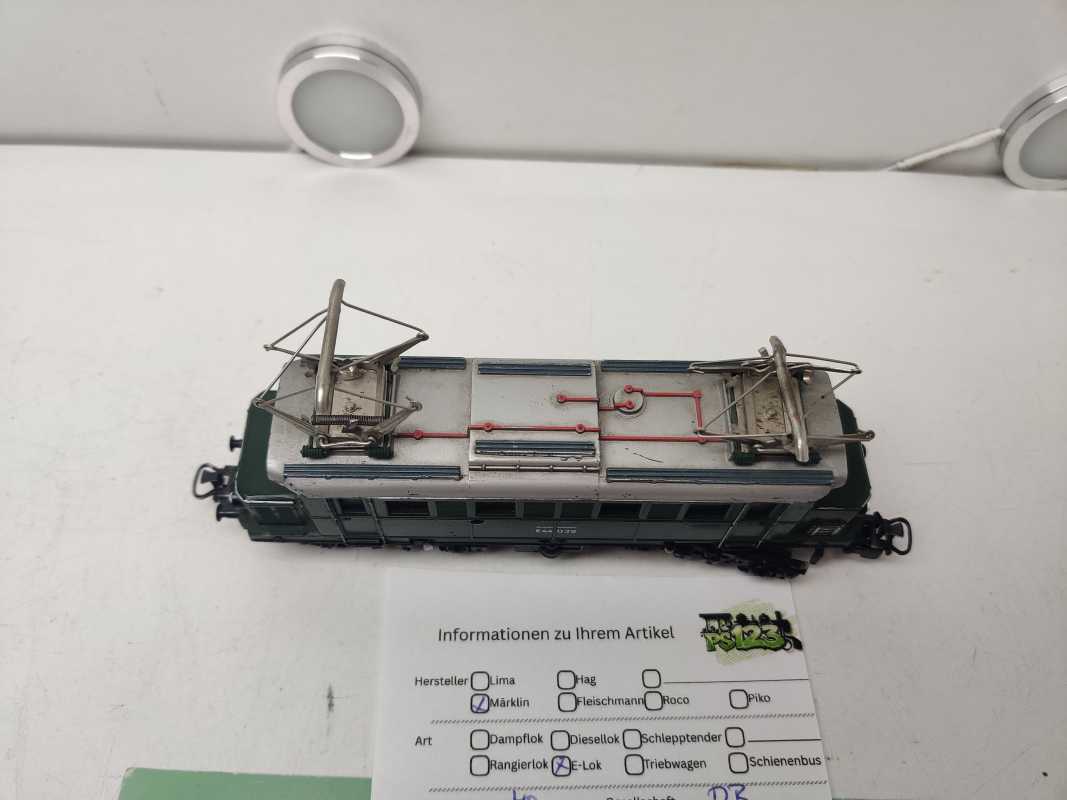 Märklin H0 AC E44 039 / Elektrolokomotive / Grün / Analog
