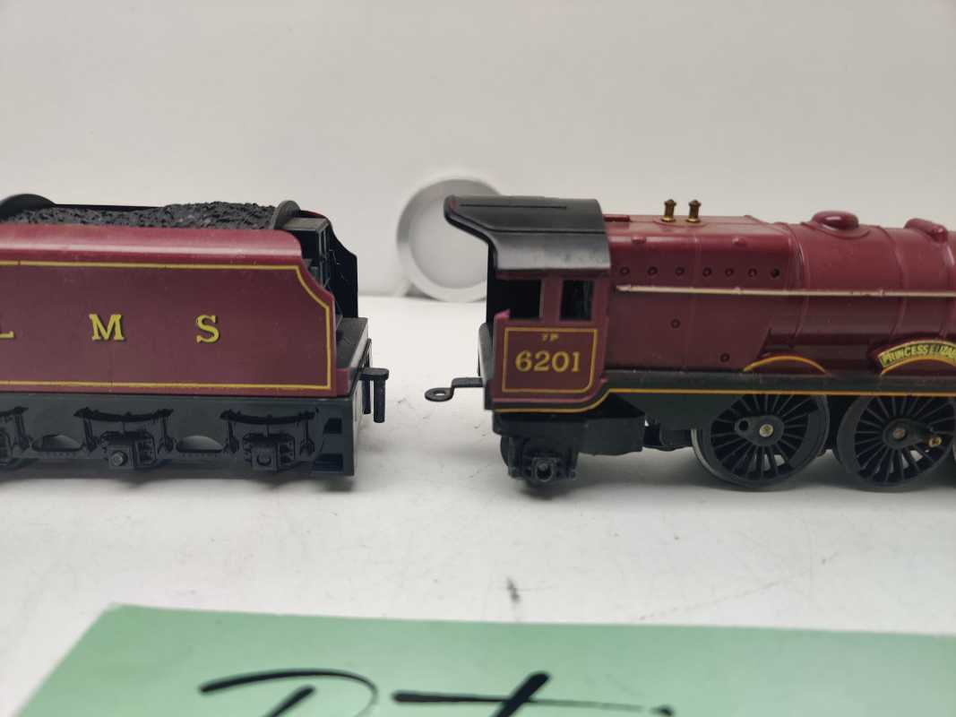 Sutherland H0 DC 6201  Dampflokomotive / LMS Princess / Coronation Class / Bastler / Defekt