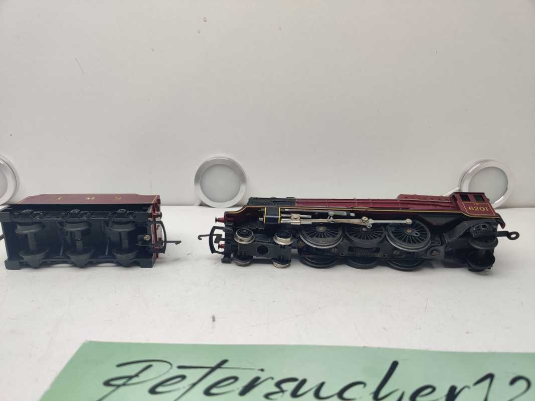 Sutherland H0 DC 6201  Dampflokomotive / LMS Princess / Coronation Class / Bastler / Defekt