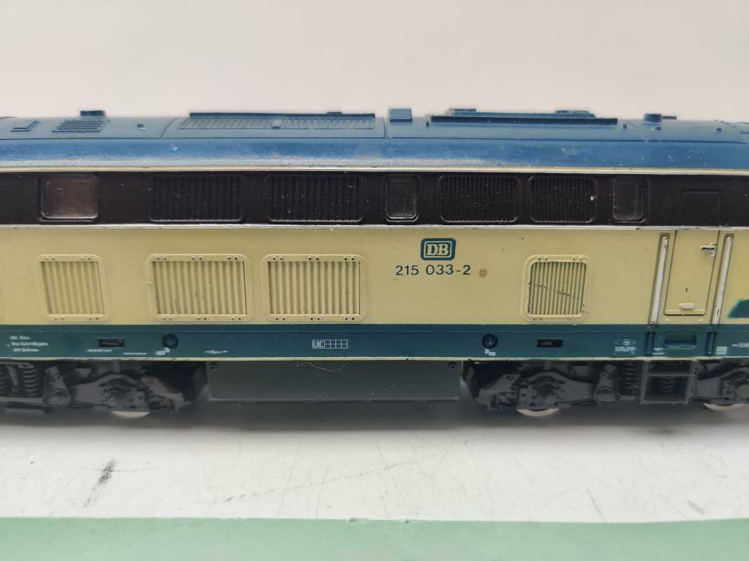 Roco H0 DC 4151 B / BR215 033-2 Diesellok / DB / Blau-Beige / Bastler / Defekt