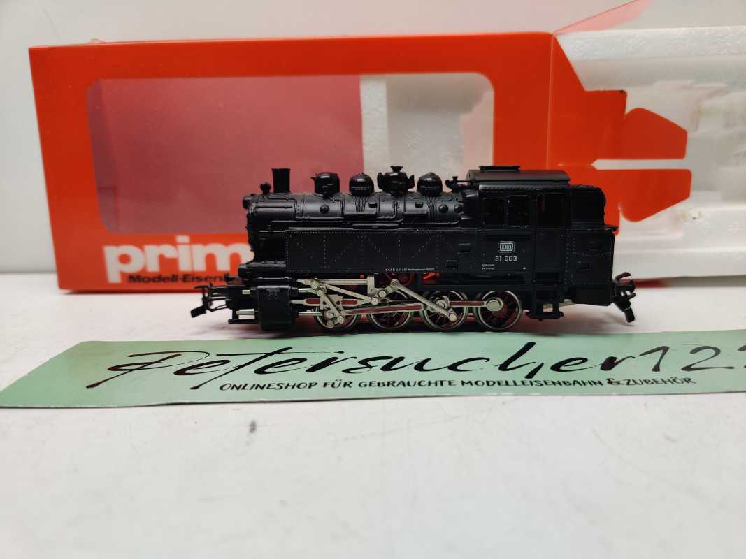 Primex H0 AC 3196 / Tenderlokomotive / BR81 Umbau Mfx / DB / Schwarz / OVP