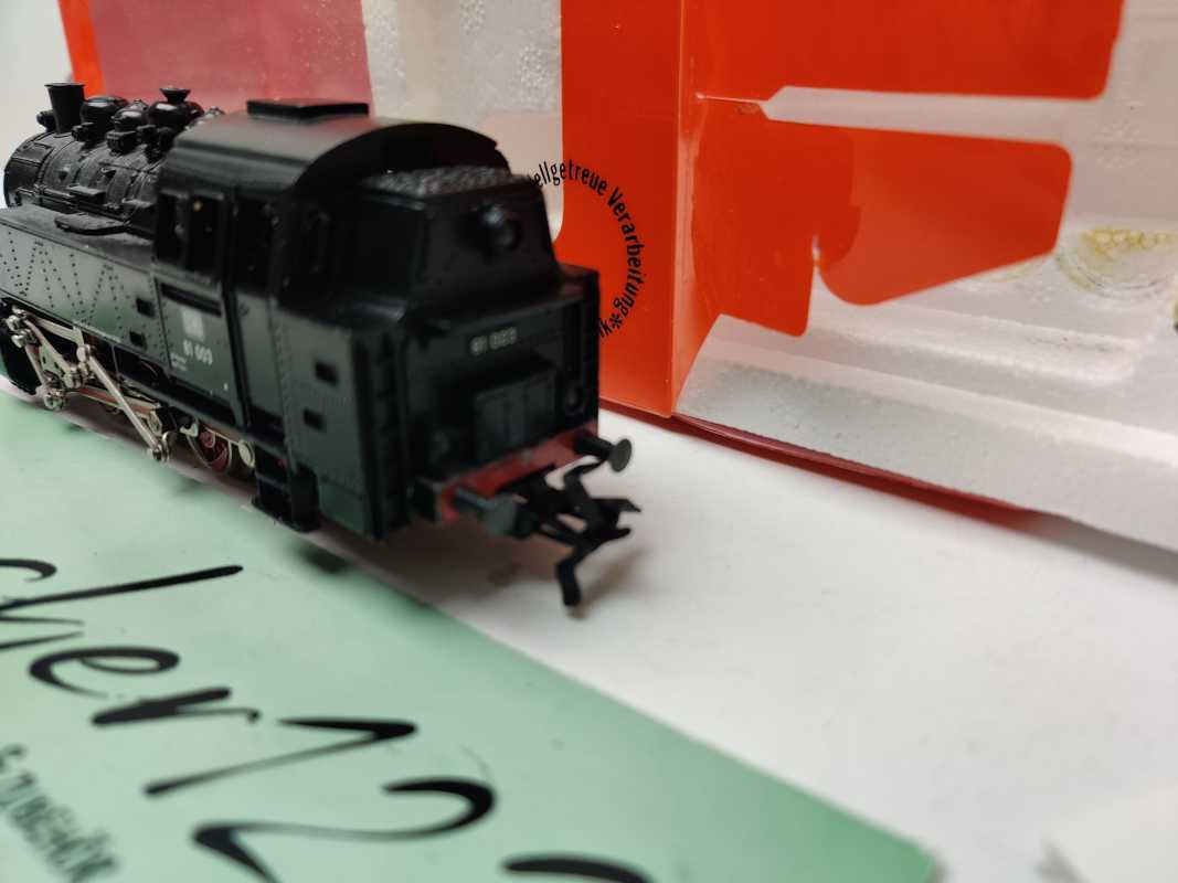Primex H0 AC 3196 / Tenderlokomotive / BR81 Umbau Mfx / DB / Schwarz / OVP