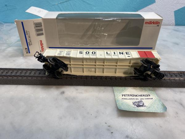 Märklin H04774  4-Achser Güterwagen  SOO LINE  OVP