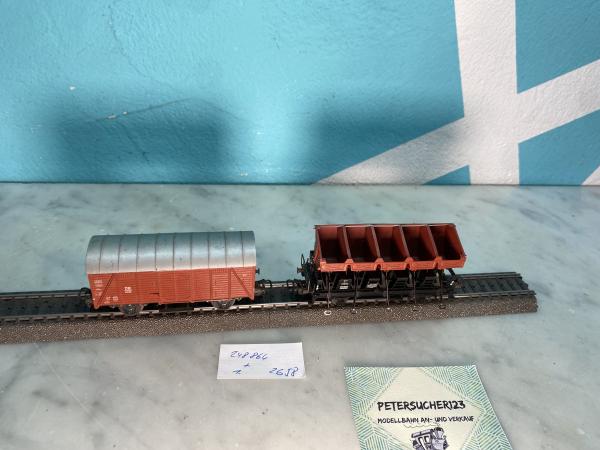 260// Märklin H0 AC 248864+Schotterwagen  DB A822_GW2658