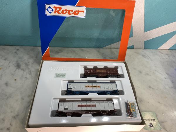 ROCO H0 44104 Wagen SET RAILSHIP  OVP