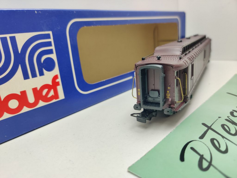 Jouef H0 DC 5651 Bahnpostwagen "Postes" OCEM / SNCF / OVP